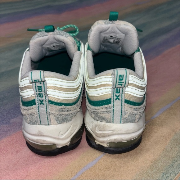 Nike Air Max 97 Coconut Milk/Barely Volt/ White/Neptune Green Sneakers men’s 8.5